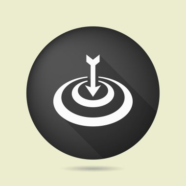 Oklu hedefin piktografı