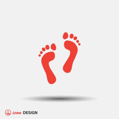 Ekibimizi ayak izleri simgesinin