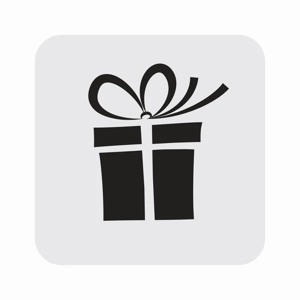 Pictografía de la caja de regalo — Vector de stock