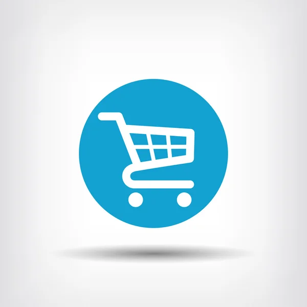 Pictograph shopping cart — Stock vektor