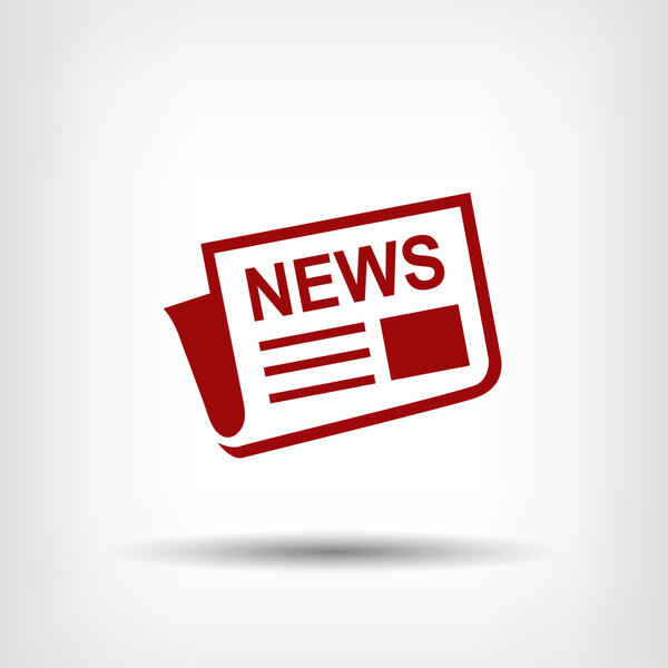 Newspaper  media icon