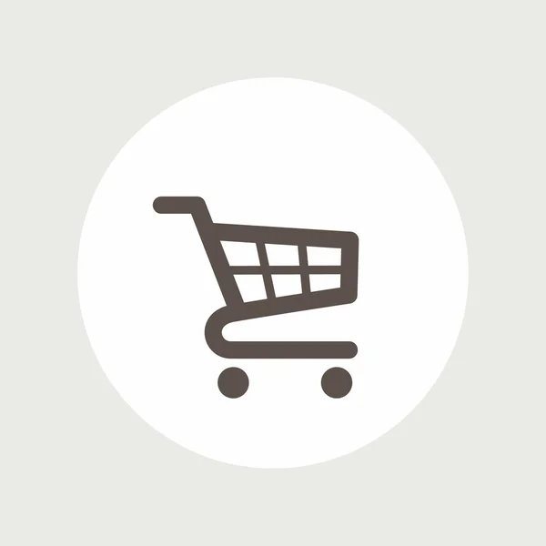 Pictograph shopping cart — Stock vektor