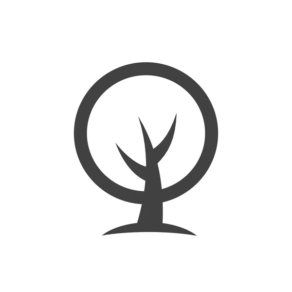 Piktogramm des Baums — Stockvektor