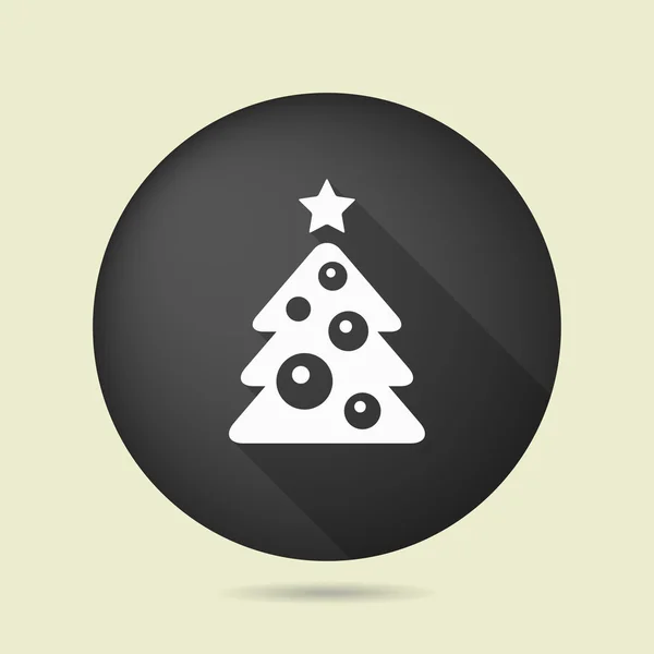 Pictografía del árbol de Navidad — Vector de stock