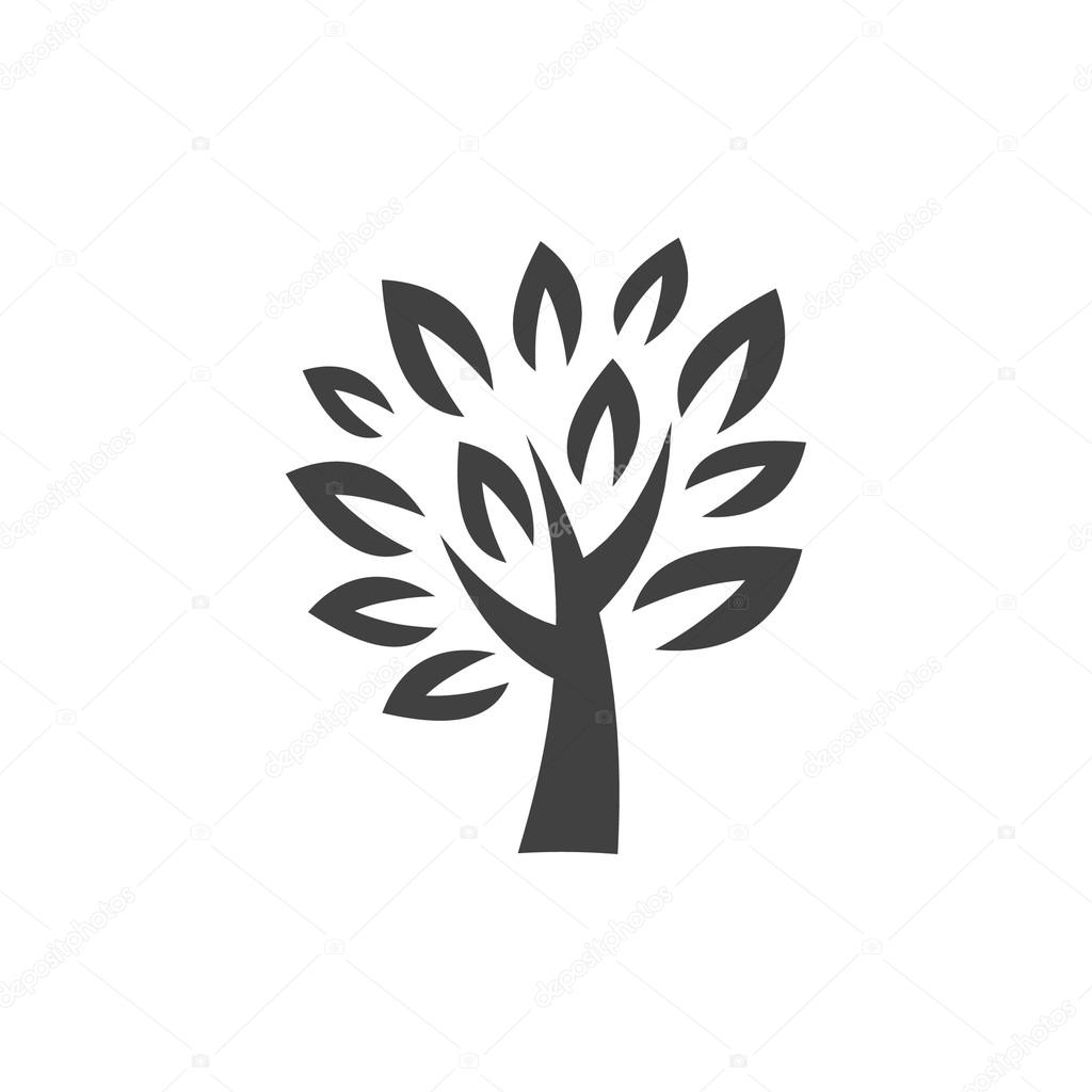 Pictograph of tree icon