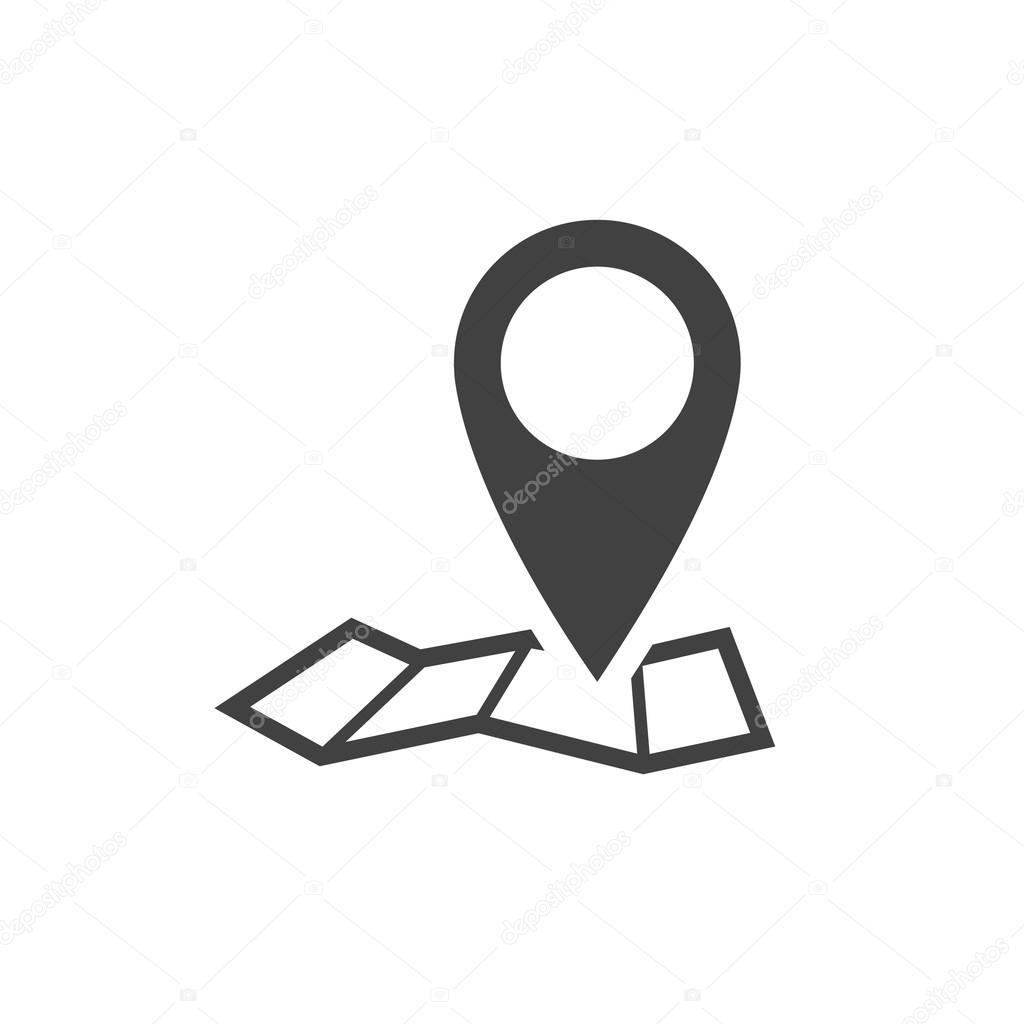 Pin on  map icon