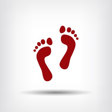 Ekibimizi ayak izleri simgesinin