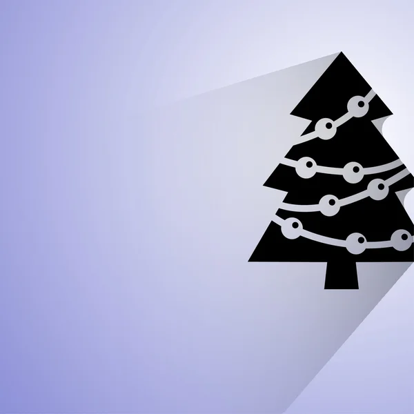 Pictografía del árbol de Navidad — Vector de stock