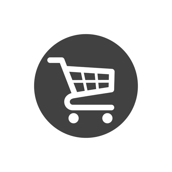 Pictograph of shopping cart — Stock Vector