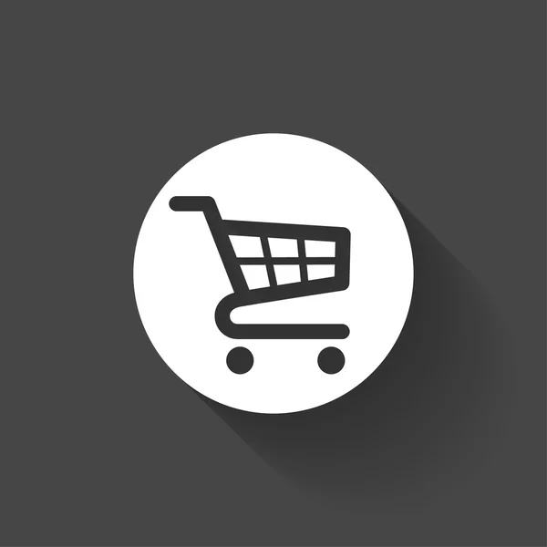 Pictograph shopping cart — Stock vektor