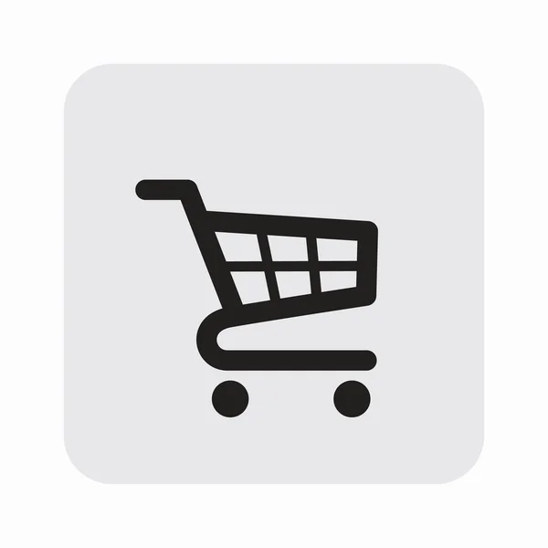 Pictograph of shopping cart — Stock Vector