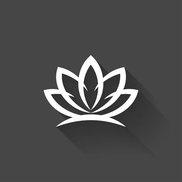 Resim güzel Lotus — Stok Vektör