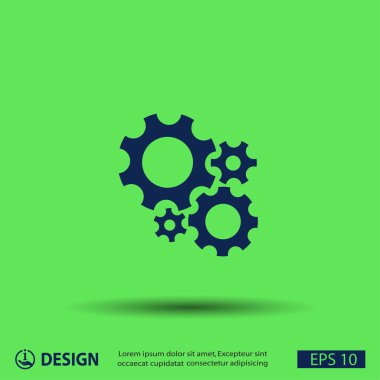 ekibimizi dişli simgesinin