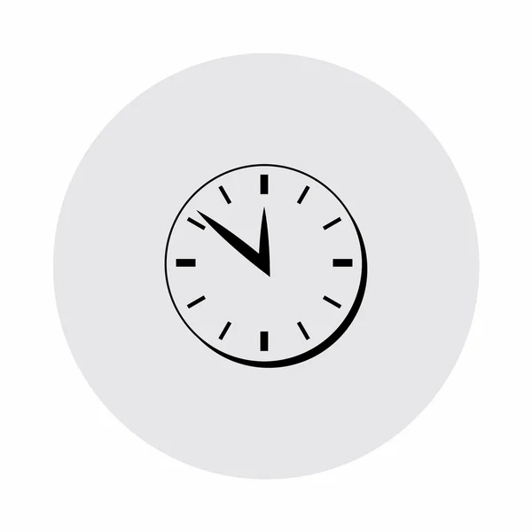 Piktogramm der Uhr mit Pfeil — Stockvektor