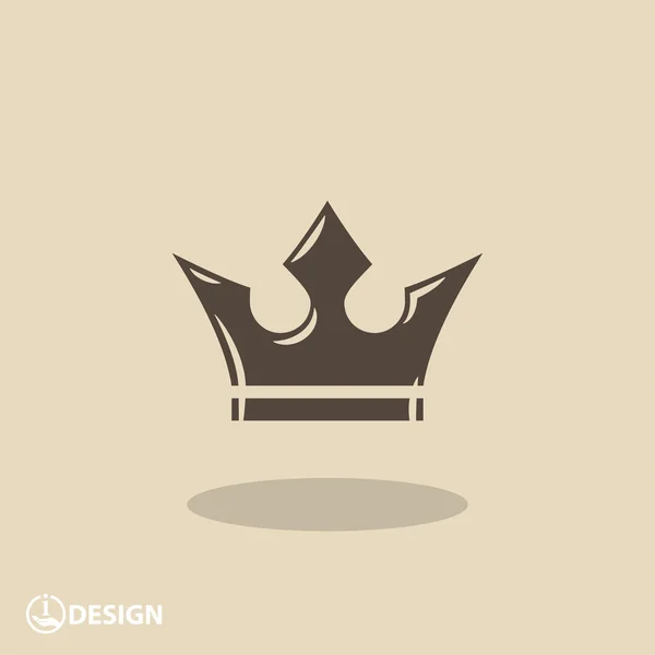 キングの王冠 — ストックベクタ