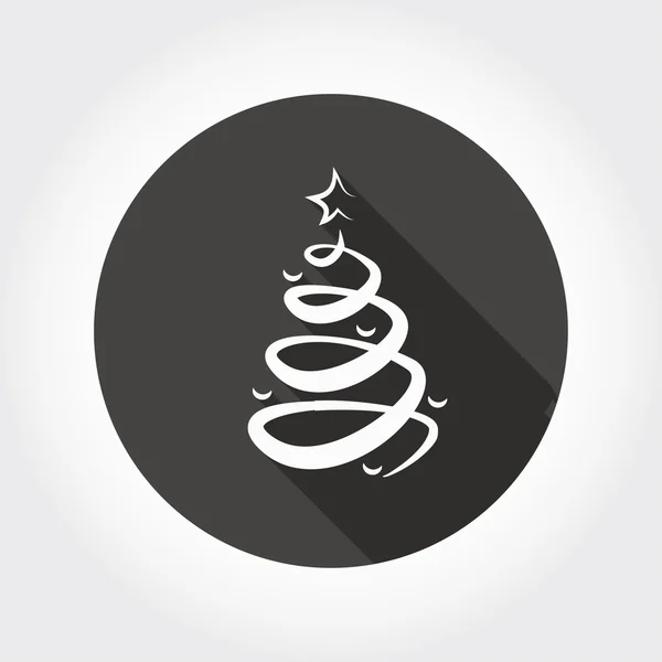 象形文的圣诞树 — 图库矢量图片
