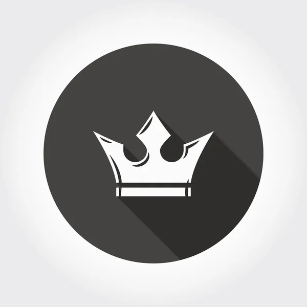 Ikona krále koruna — Stockový vektor