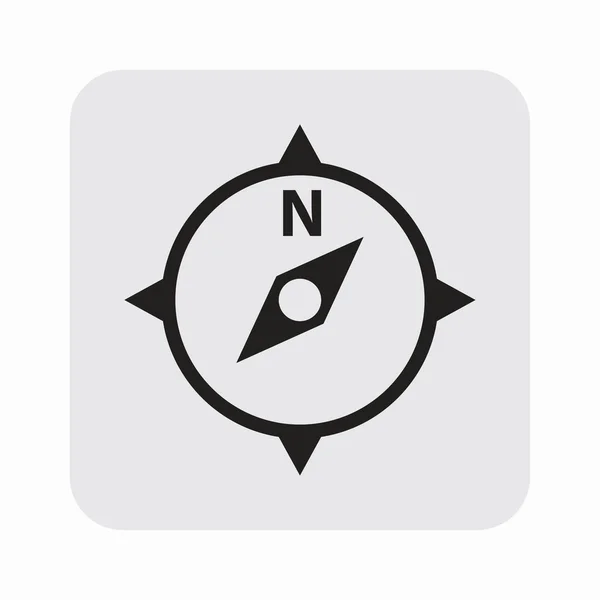 Ikony Symbols kompas nawigacji — Wektor stockowy