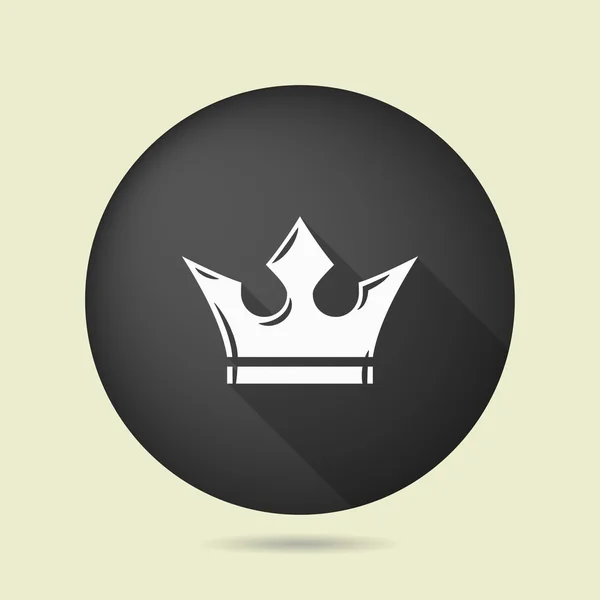Ikona krále koruna — Stockový vektor