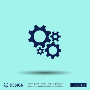 ekibimizi dişli simgesinin