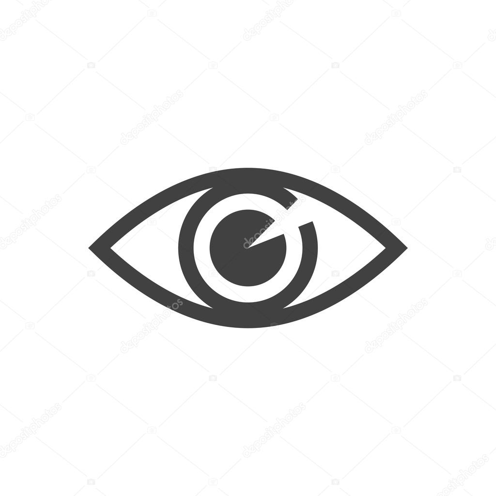 Pictograph of eye icon