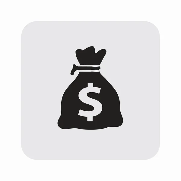 Pictograph of money icon — Stock Vector