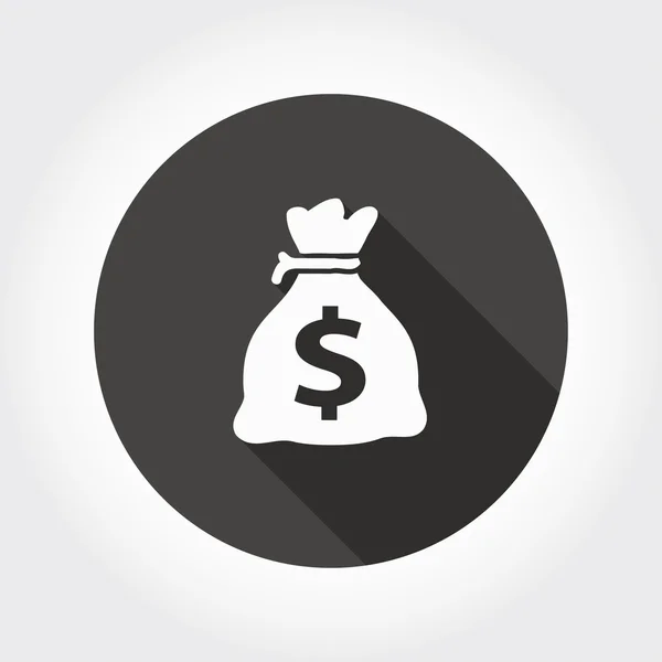 Pictografía del icono del dinero — Vector de stock