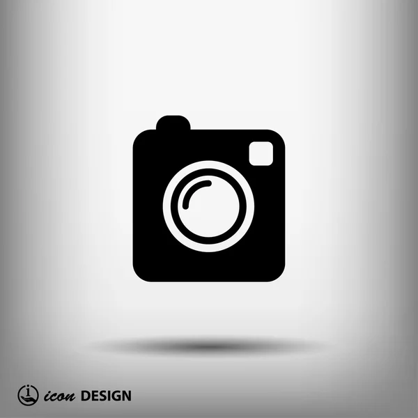 Pictograph of camera icon — Stock Vector