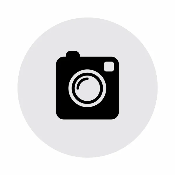 Ikony Symbols ikona aparatu fotograficznego — Wektor stockowy