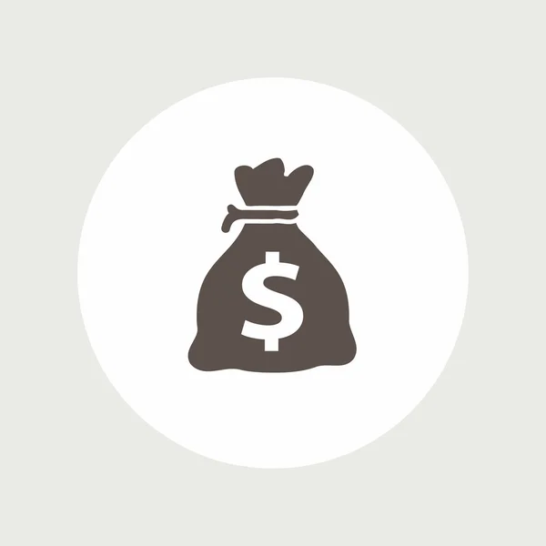 Pictografía del icono del dinero — Vector de stock