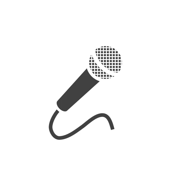 Studio-Mikrofon-Symbol — Stockvektor