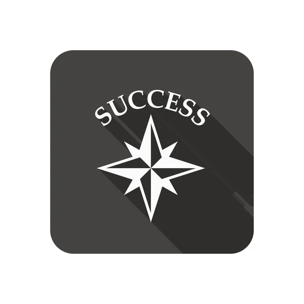 Pictograph of success icon — Stock Vector