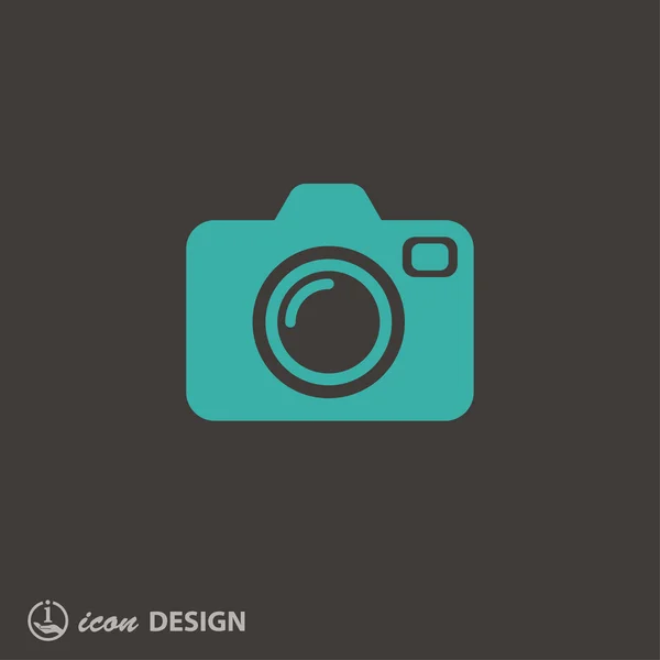 Pictograph of camera icon — Stock Vector