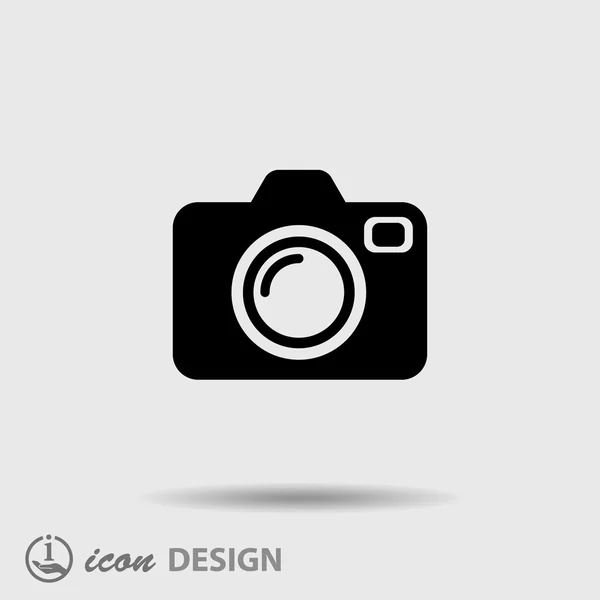 Pictograph van camera-icoontje — Stockvector