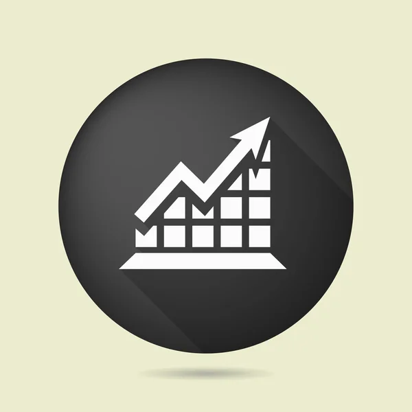 Pictograma do ícone gráfico — Vetor de Stock