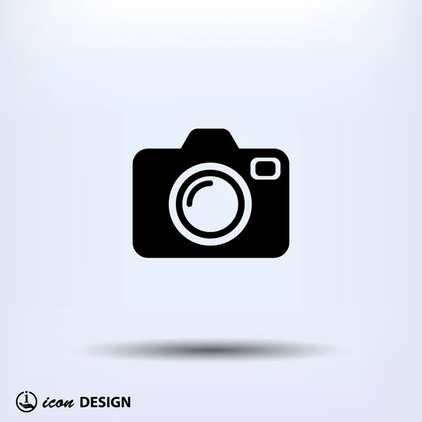 Pictograph of camera icon — Stock Vector