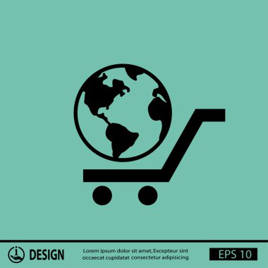 ekibimizi küre simgesi