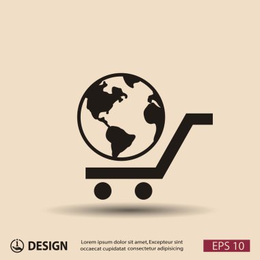 ekibimizi küre simgesi