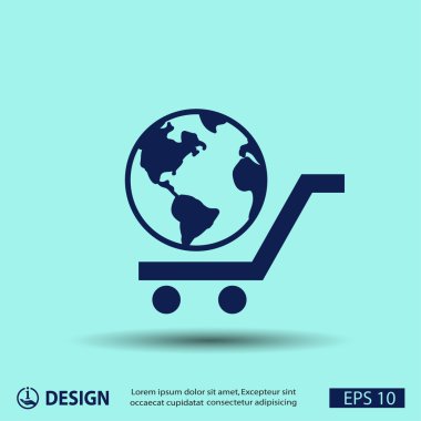 ekibimizi küre simgesi