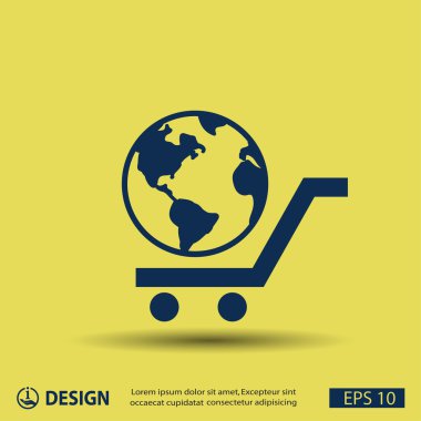 ekibimizi küre simgesi