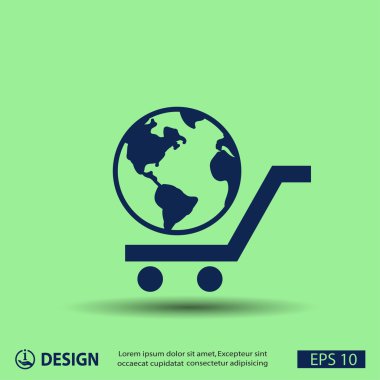 ekibimizi küre simgesi