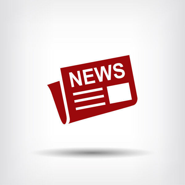 Newspaper  media icon