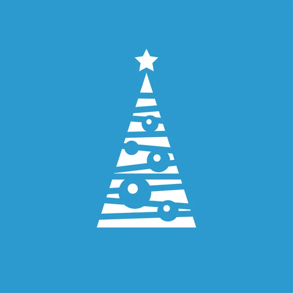 Pictogramme de l'arbre de Noël — Image vectorielle