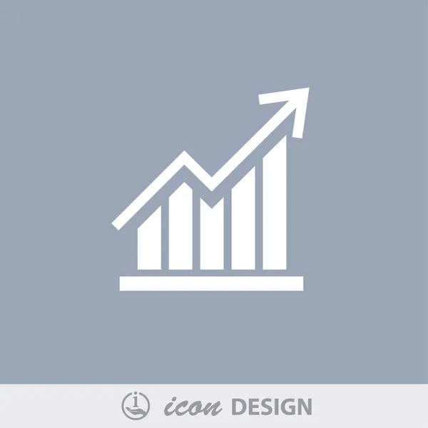 Resim Grafik ok ile — Stok Vektör