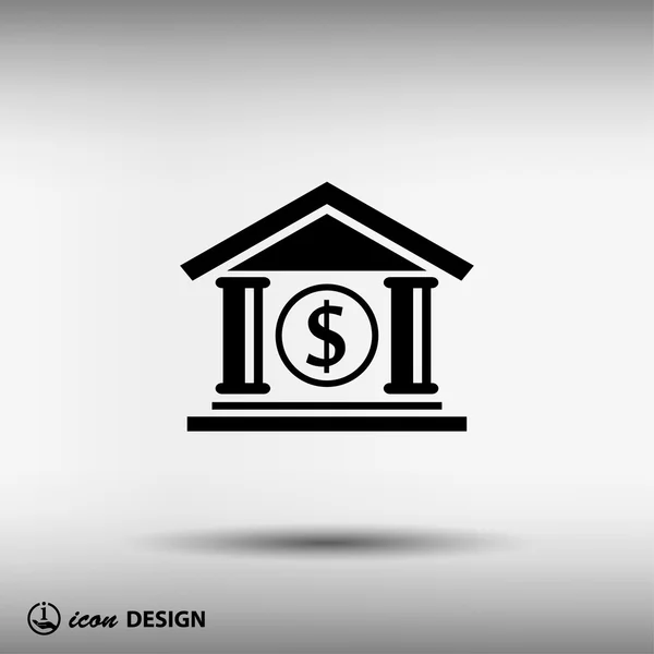 Εικονόγραμμα του εικονιδίου "Τράπεζα" — Διανυσματικό Αρχείο