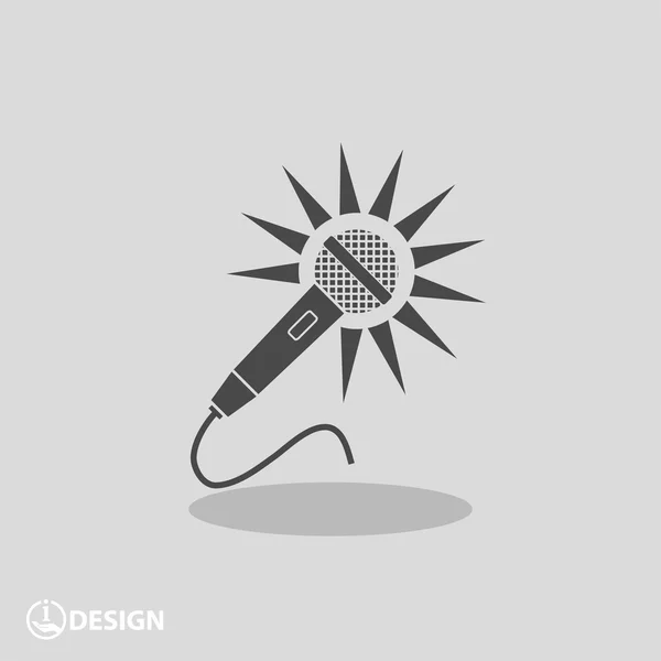 Studio Microphone icon — Stock Vector