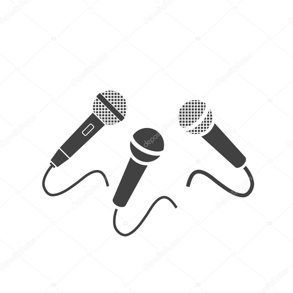 Three Microphones icon