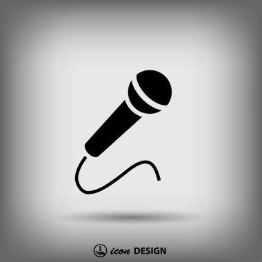 mikrofon simgesi simgesi