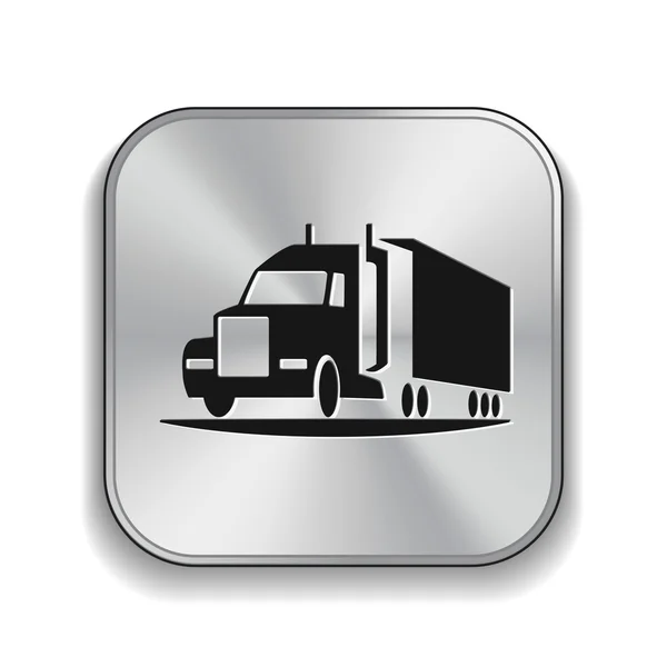 Pittogramma dell'icona del camion — Vettoriale Stock