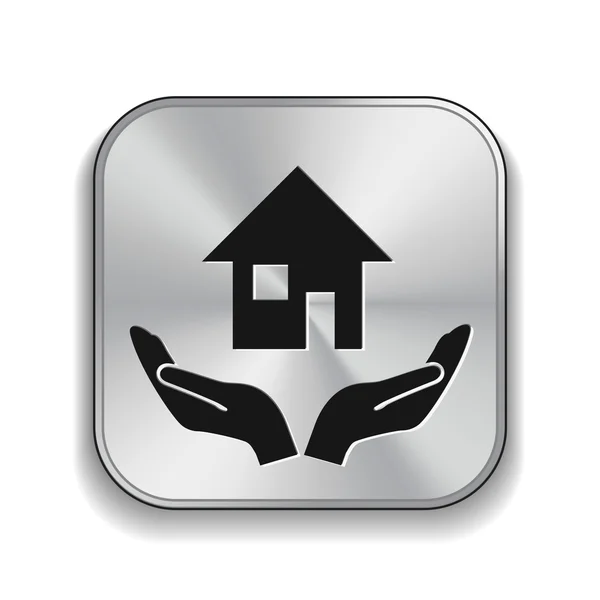 Ikony Symbols ikonę domu — Wektor stockowy